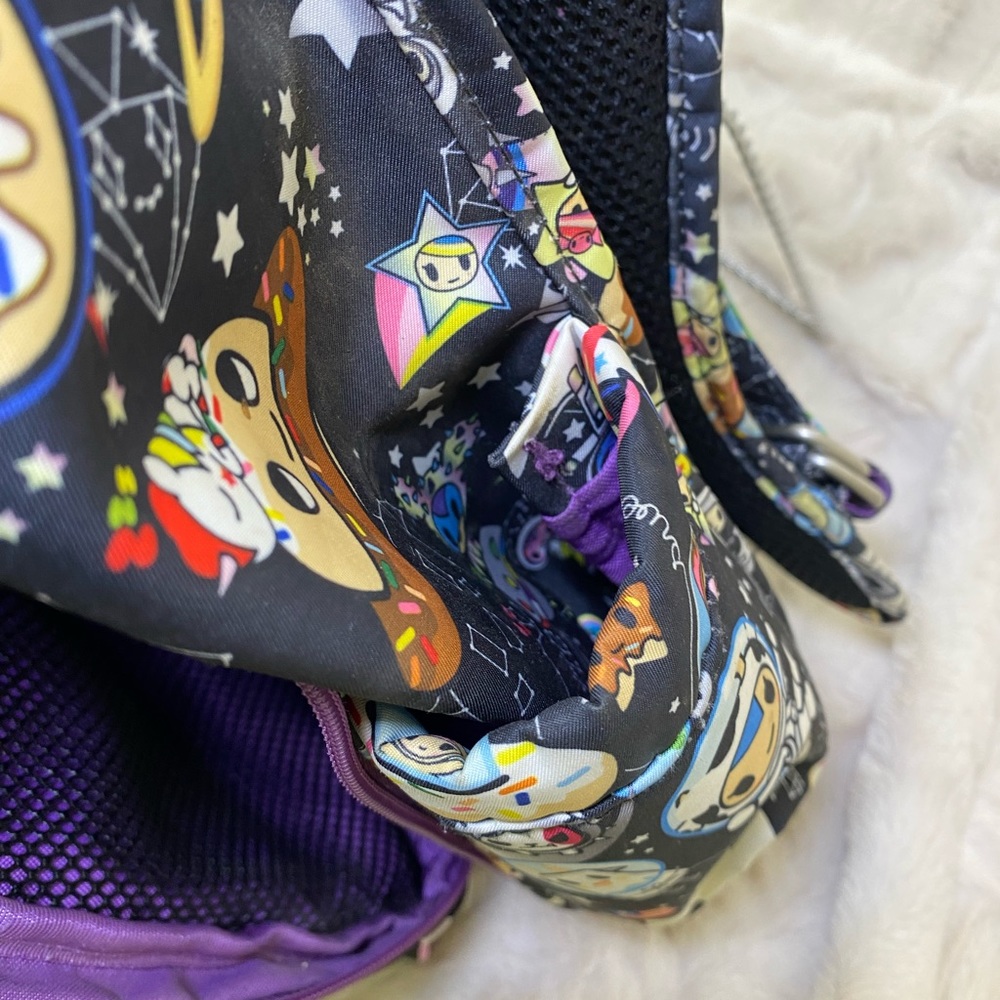 🌈SOLD🌈JuJuBe x Tokidoki Space Place Donut Unicorn Kawaii Full Size Large Pack - Picture 15 of 16